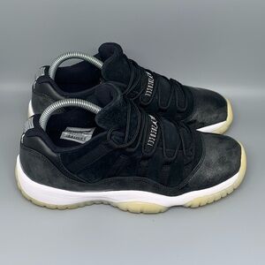 Jordan 11 Retro Low Barons Basketball Shoes Youth Sz 7Y‎ Women's Sz 8.5